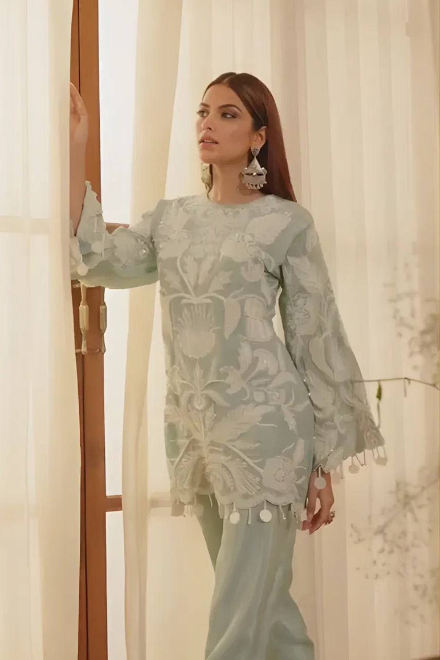 Aqua Bloom Tissue Set